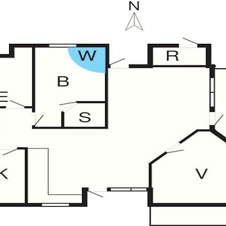 8 Person Holiday Home In Ulfborg Extérieur photo