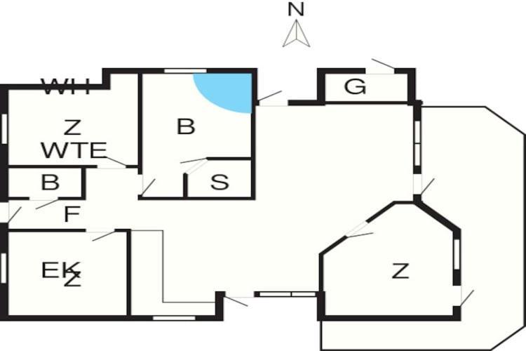 8 Person Holiday Home In Ulfborg Extérieur photo